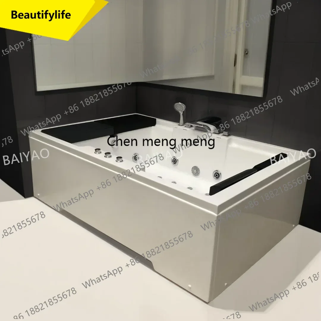 

A53 SPA Jacuz Bathtub with Massage Jets, Smart System, LED Lights, Custom Colors, Ideal for Villas and Hotels