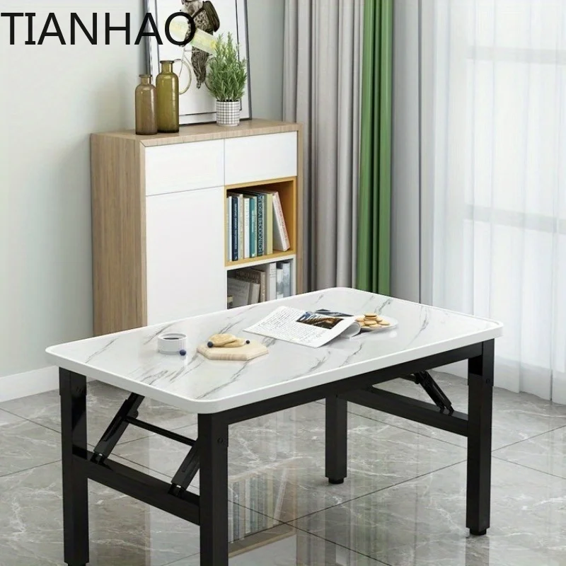 Low  folding rectangular dining rental room dormitory dining  small floor standing  simple booth