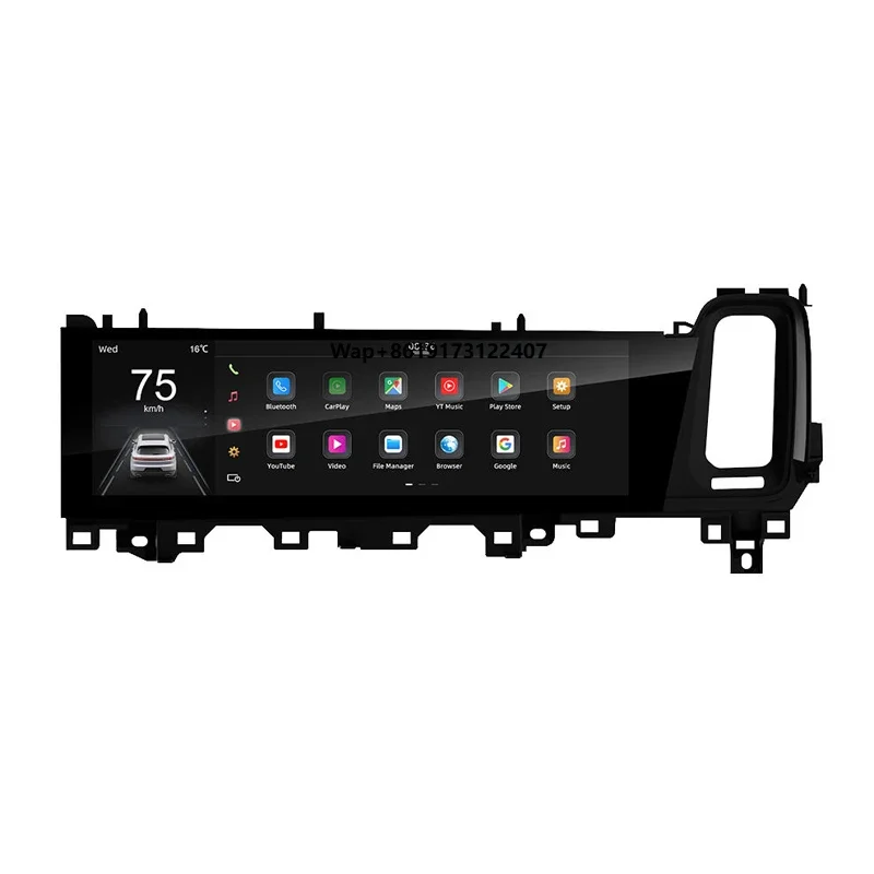 TEGARRY 15 Inch Carplay 2024 Upgrade Co-Pilot Screen  Navigation Multimedia Display Screen Player for  2024