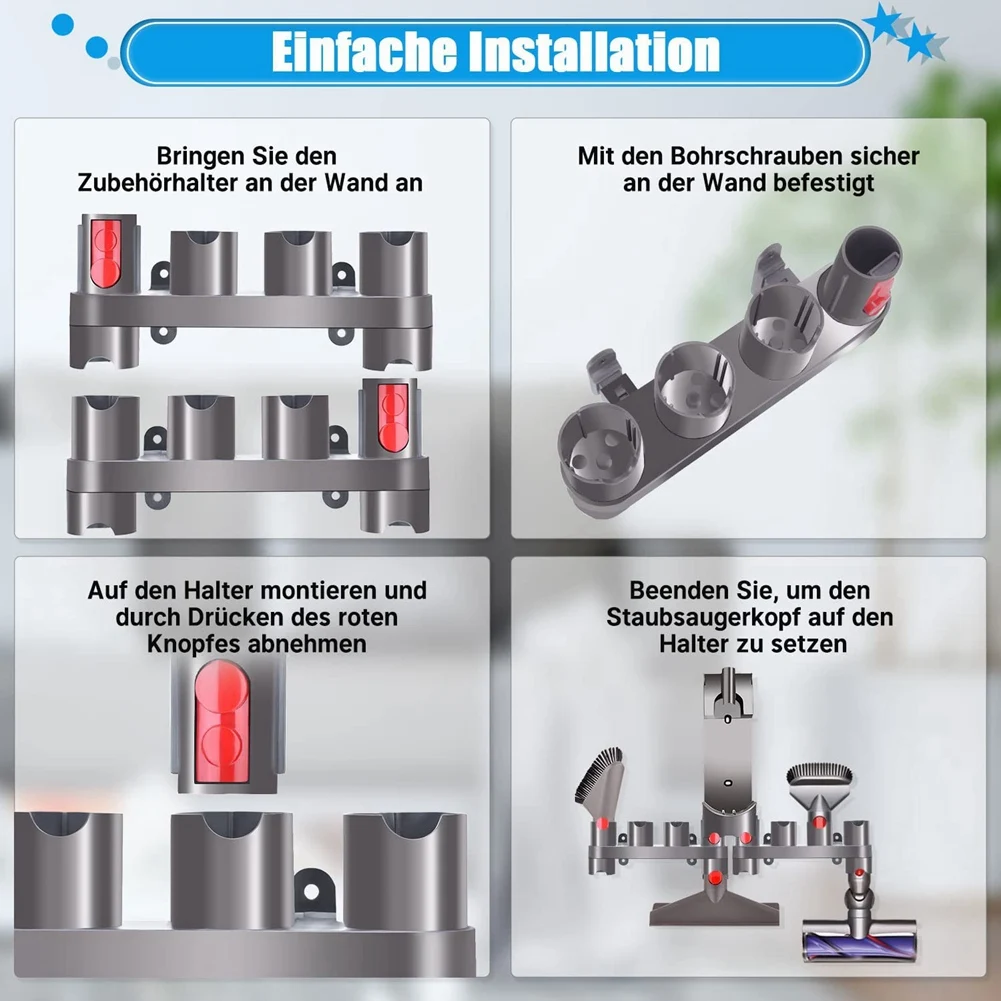 Accessories Bracket for Dyson V15 V11 V10 V8 V7 Vacuum Cleaner Holder Accessories Wall Mount