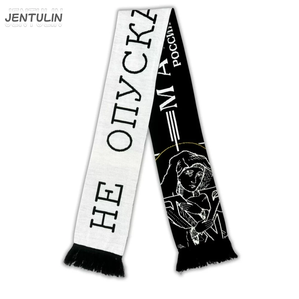 Men Scarf Winter Y2k Streetwear Black Knitted Marselin Gothic Shawl Scarves Korean Harajuku Hip Hop Punk Warm Unisex Accessories