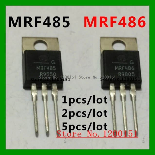 TO-220, MRF485, MRF486