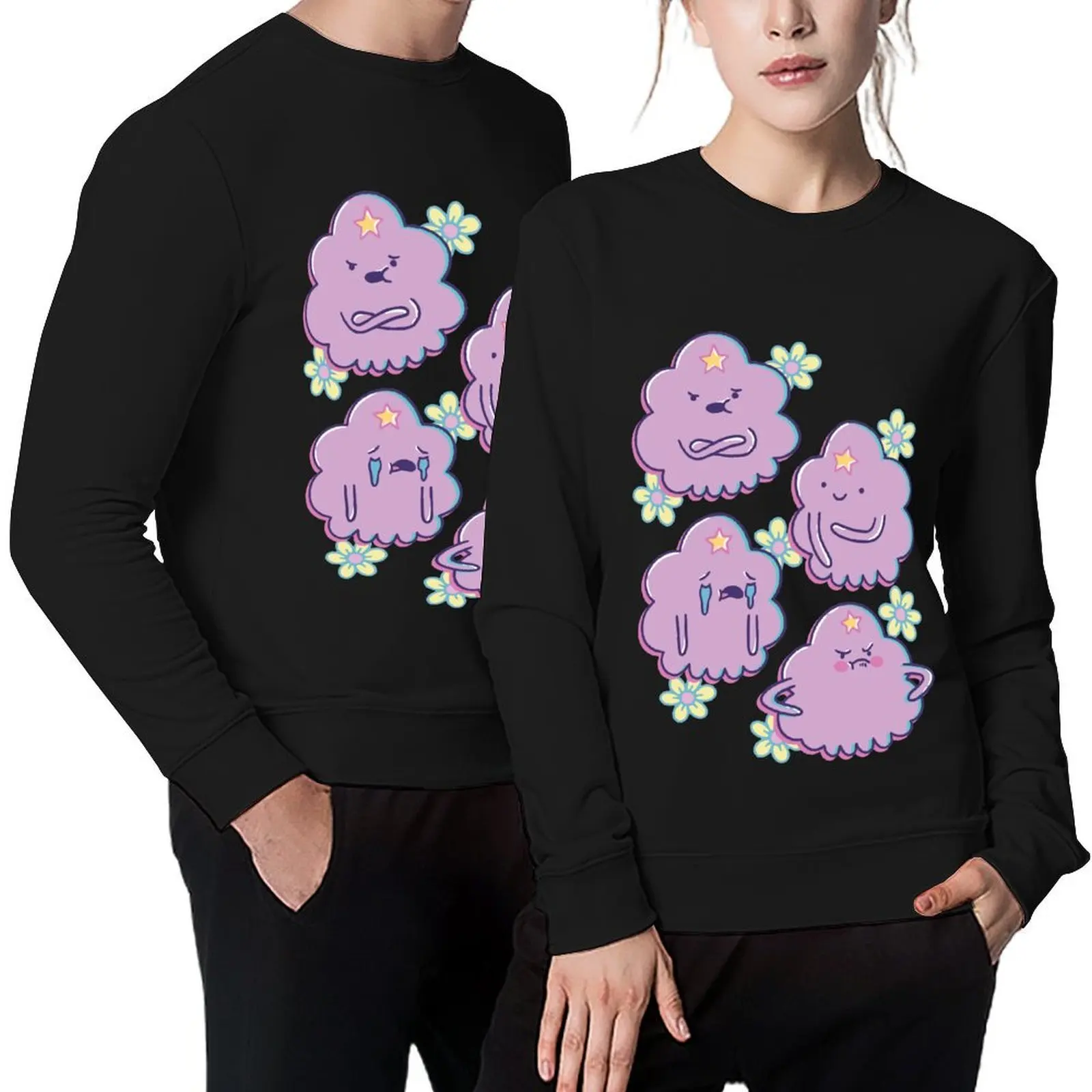 

Lumpy Space Princess (Adventure Time) Pullover japanese style autumn clothes mens clothes men's sweatshirt