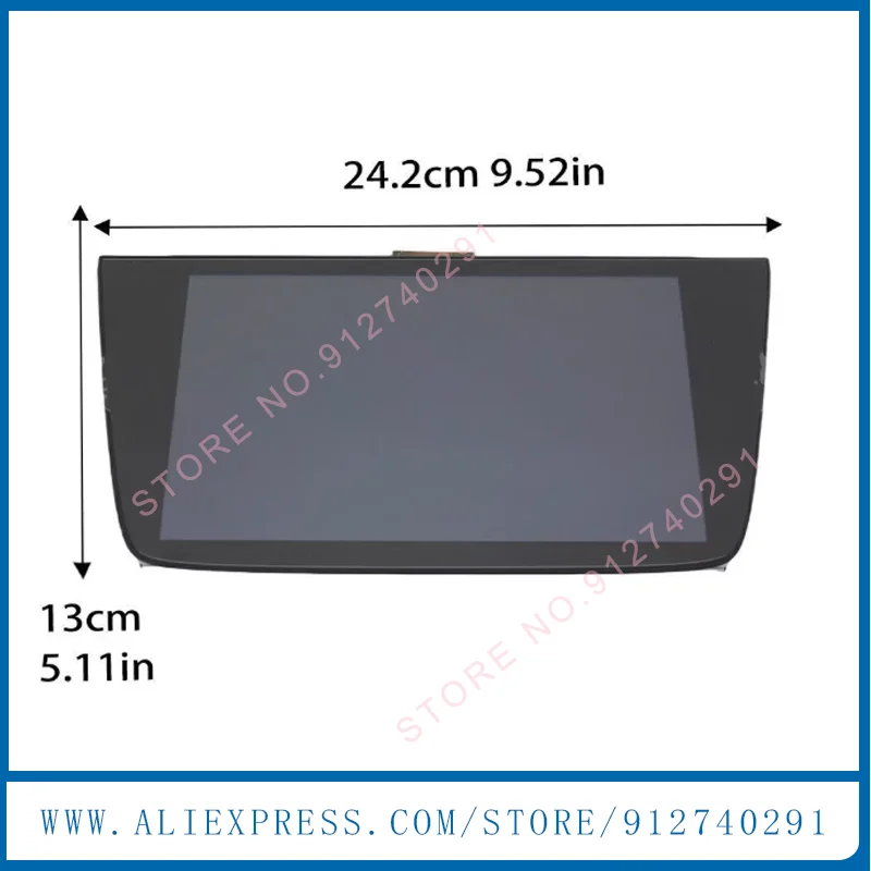 Original New 8 Inch LCD Display Touch Screen LQ080Y5DZ10 LQ080Y5DZ06 LQ080Y5DZ09 For OPEL-Vauxhall Astra-k Car GPS Naviagtion