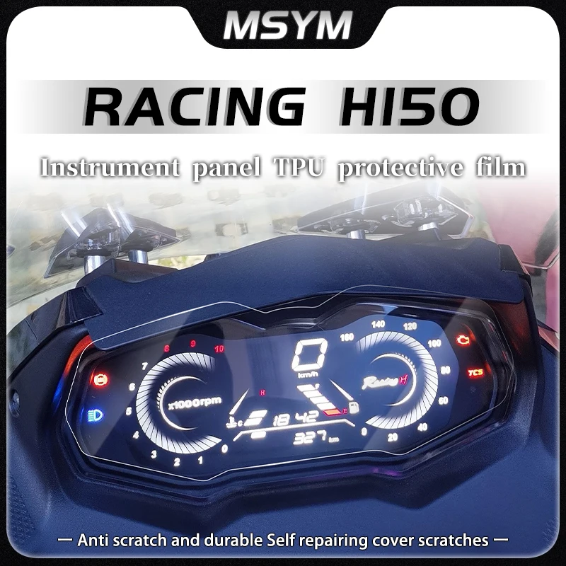 

Motorcycle Dashboard Cluster Scratch Protection Film Screen Protector Accessories For KYMCO RACING H50 Racing H150 2024