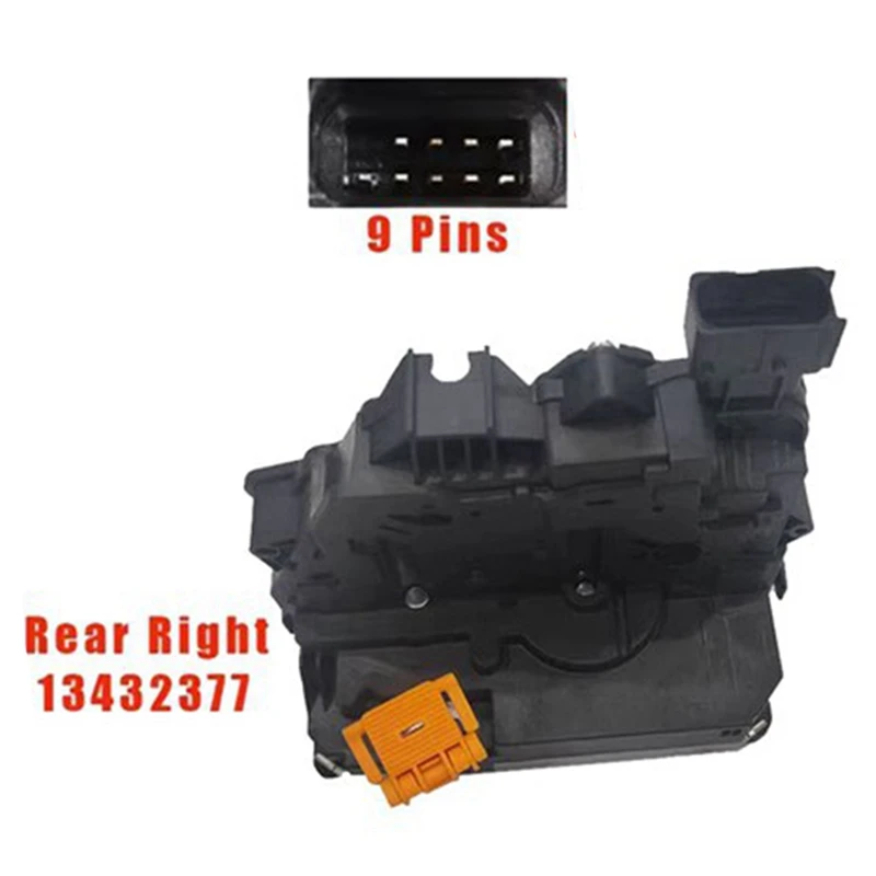 Right Rear Door Lock Actuator 13432377 For GM Opel Vauxhall Meriva B 10-17 Door Latch Mechanism 13279837 133657 135089