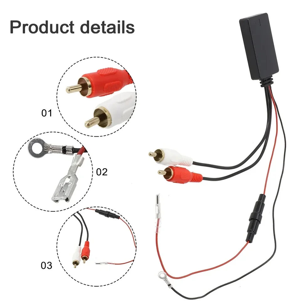 Módulo Bluetooth 5.0 Para Coche – Adaptador De Audio AUX Con Cable, Compatible Con Agila, Antara Y Astra H