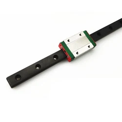 1PC MGN7H MGN7C MGN7 Black 300 350 400 450 500 600 800mm 1PC Linear Rail Guide+1PC MGN Carriage Miniature Linear Rail Slide CNC