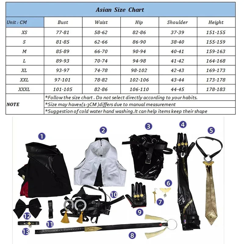 أزياء ROLECOS Game Zenless Zone Zero Evelyn Chevalier التأثيرية أزياء نجوم ليرا إيفلين النسائية لحفلات الهالوين