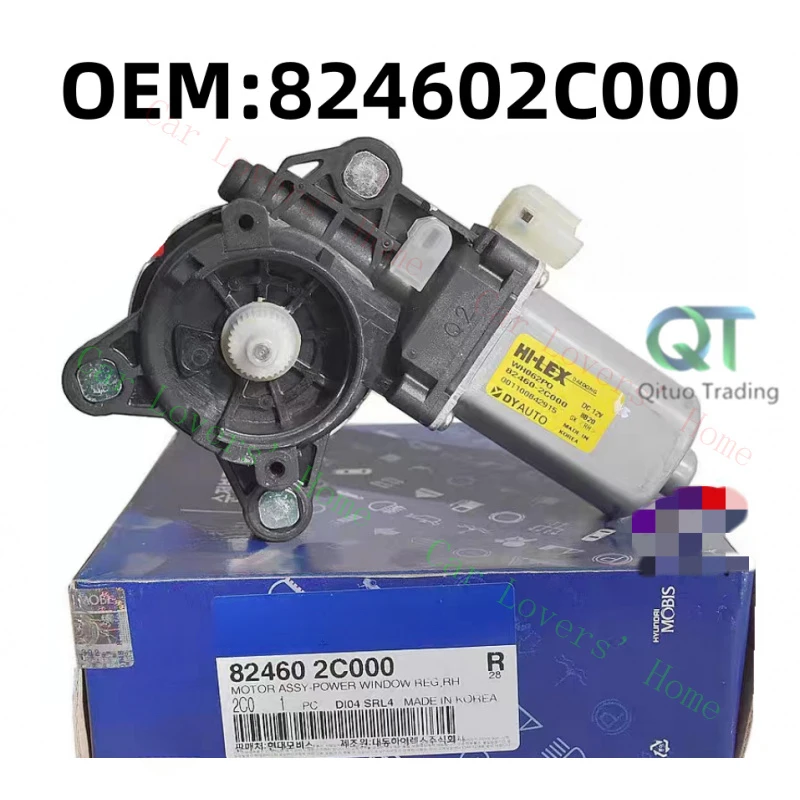 

A+ NEW RIGHT POWER WINDOW MOTOR FOR 2003-2008 for HYUNDAI TIBURON # 82460-2C000