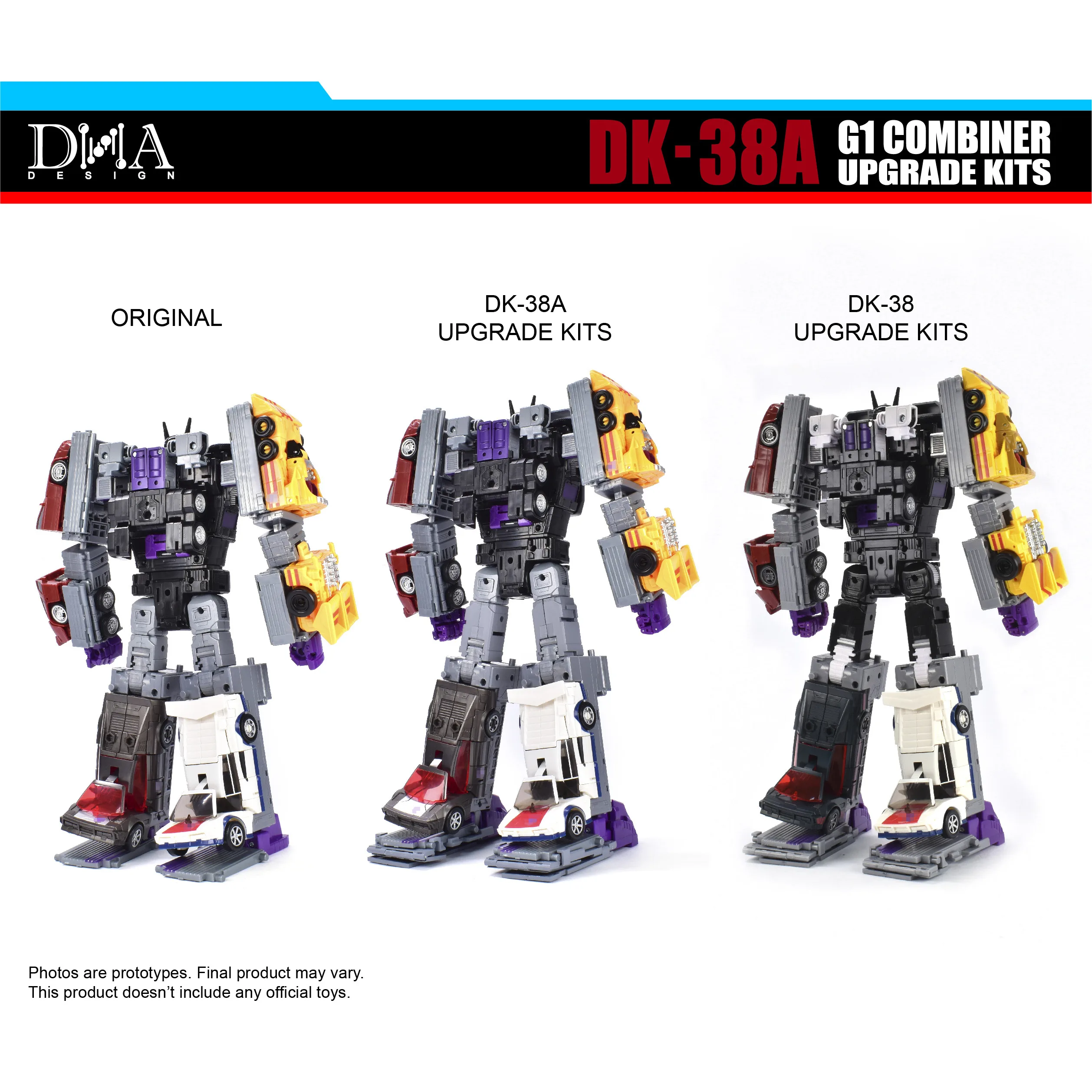 Transformatiespeelgoed DNA DK-38A Japanse versie van de evolutie van de wereld G1 Feitianhu Accessoires Figuurmodel Speelgoed