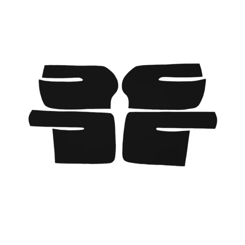 Pour VW Touran 2006 2007 2008 2009 2010 2011 2012 - 2015 panneau de porte de voiture en cuir microfibre poignée accoudoir couverture garniture de protection