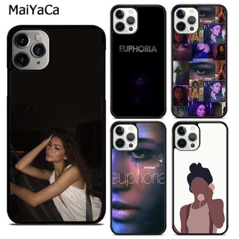 MaiYaCa American TV SE2020ries Euphoria Phone Case Cover For iPhone 16 15 SE2020 6s 7 8 plus 11 12 mini 13 14 pro max  coque