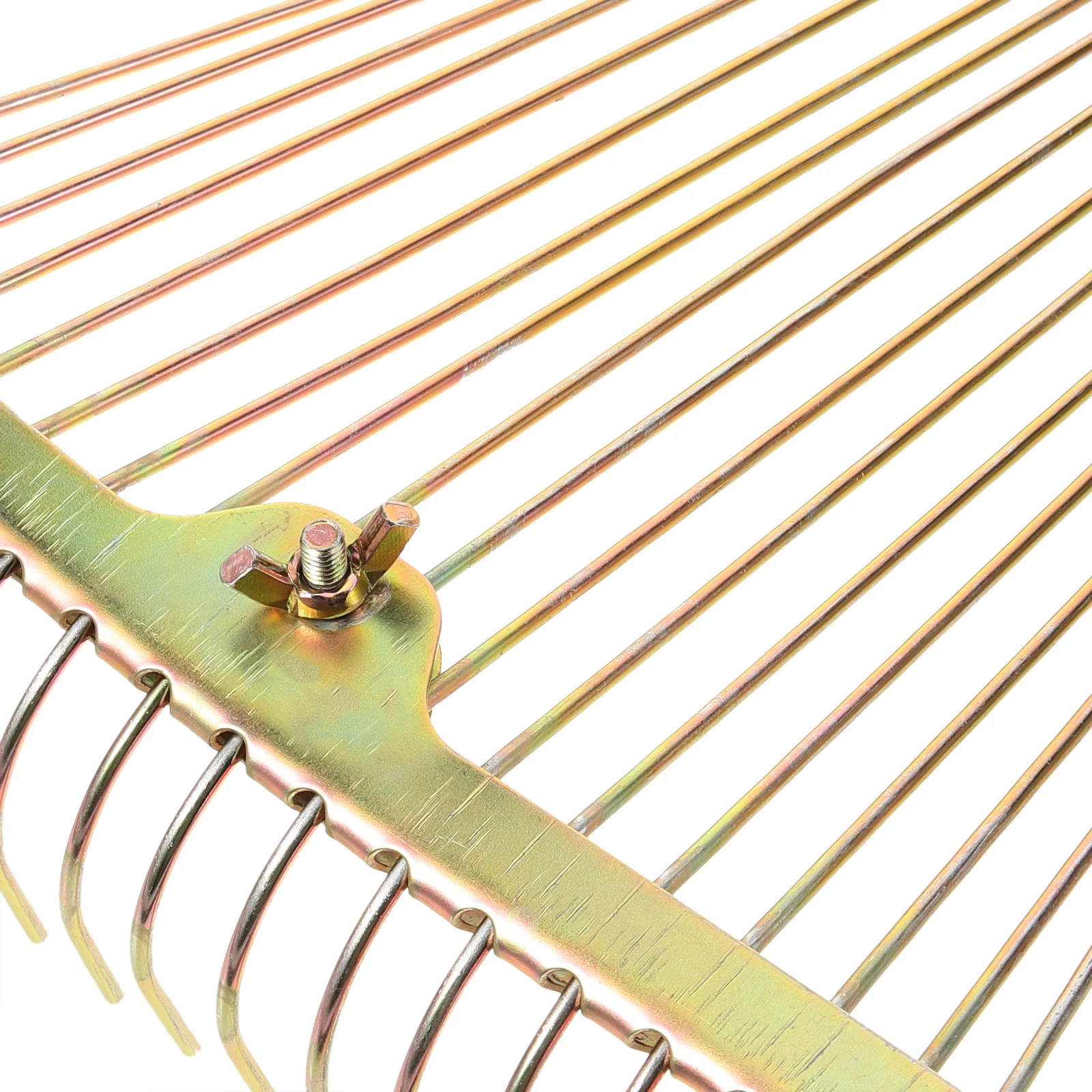 

Portable Retractable Garden Rake Stainless Steel Lightweight Durable for Gardening Camping Hiking Soil Mixing and Composting