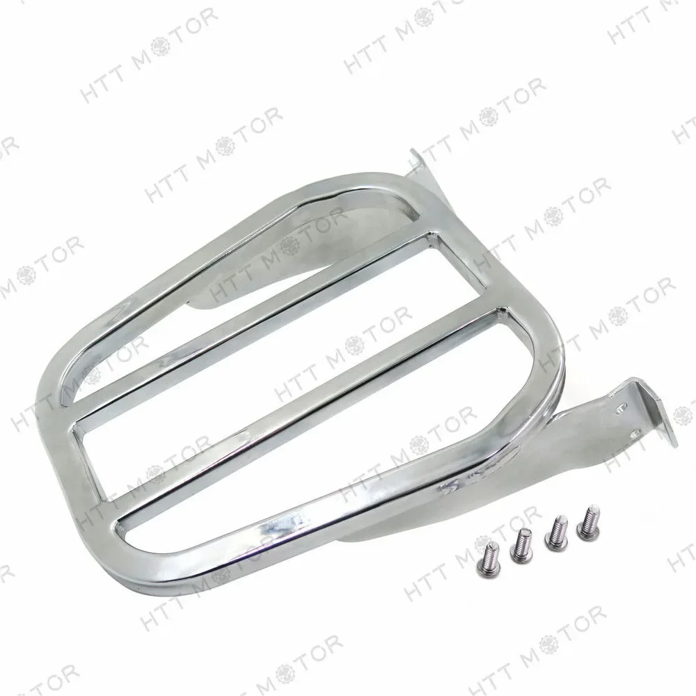 

TAPERED LUGGAGE RACK for HARLEY DAVIDSON DYNA XL 2006-2017 SOFTAIL 1984-2005 Motorcycle Accessory Chrome/Black