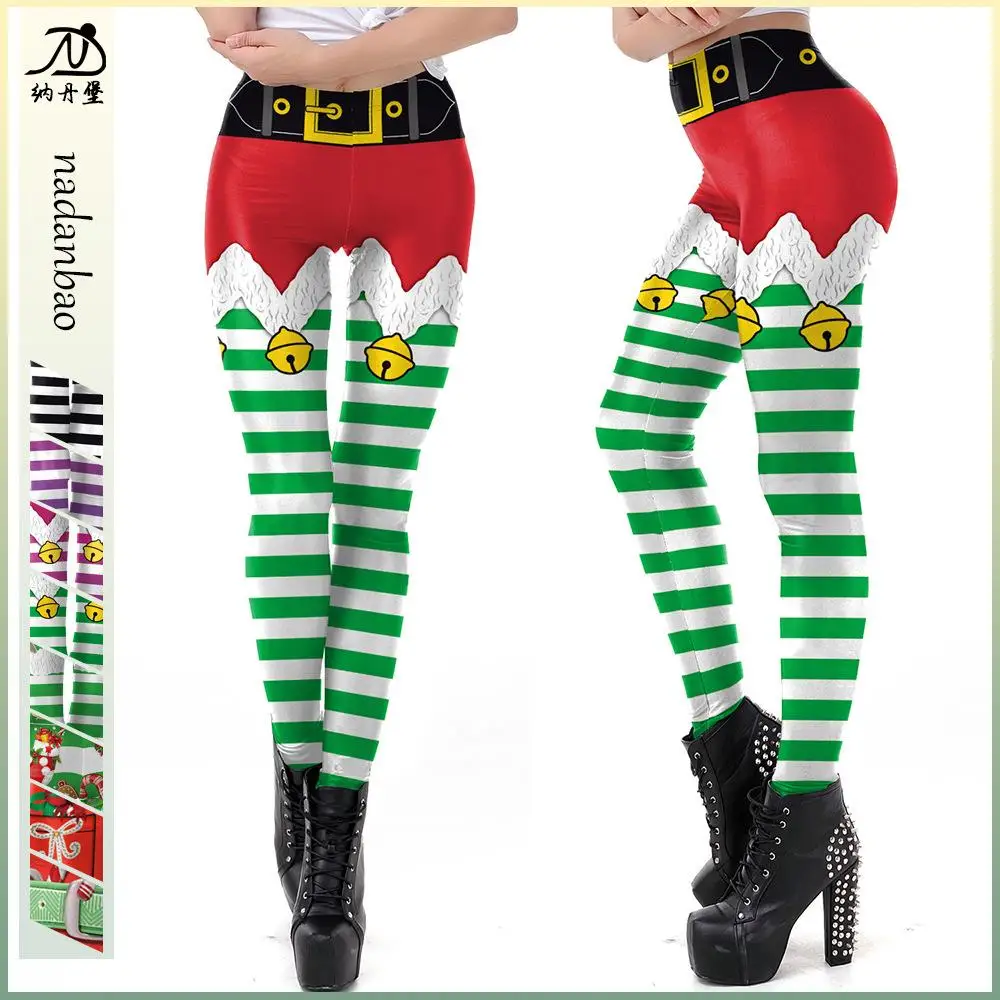 

Женская облегающая одежда в полоску с принтом, белый и синий модный этнический сценический костюм, осенняя коллекция