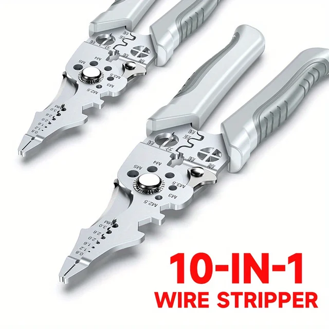 Multifunctional Electrician Pliers, 6-in-1 Wire Stripper Separator, Cutting and Crimping Tool for Cable Repair and Installation Multifunctional Electrician Pliers, 6-in-1 Wire Stripper Separator, Cutting and Crimping Tool for Cable Repair and Installation
