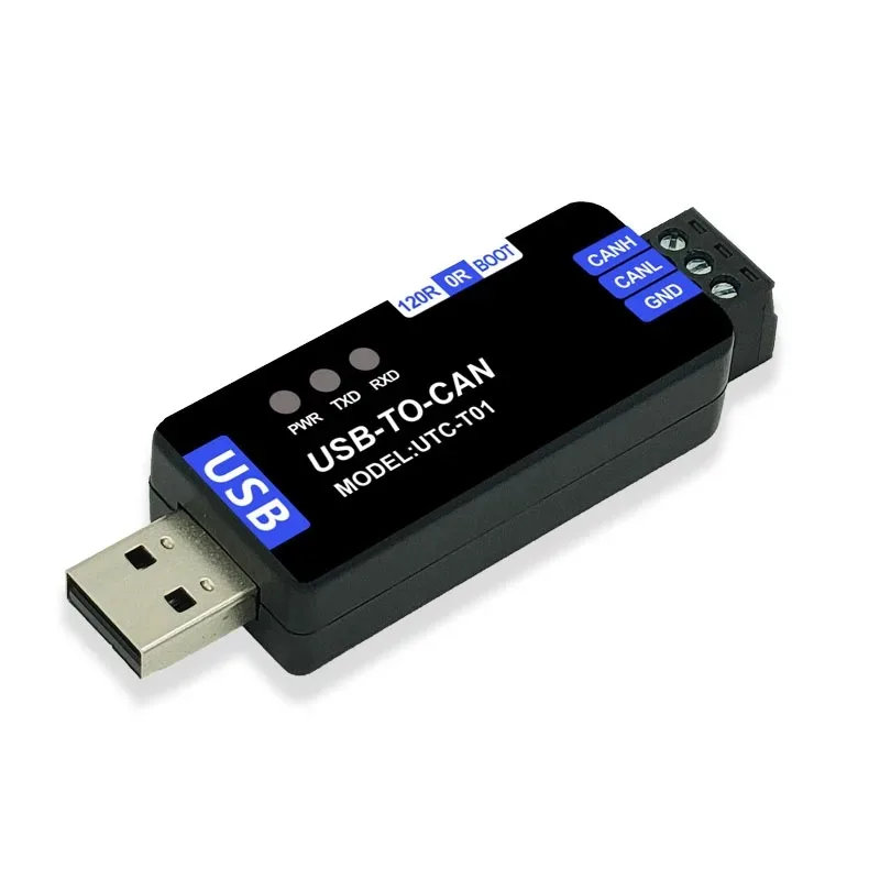 Industrial USB‑to‑CAN Adapter CANable Open‑Source Module CAN Bus Analyzer Debug Converter