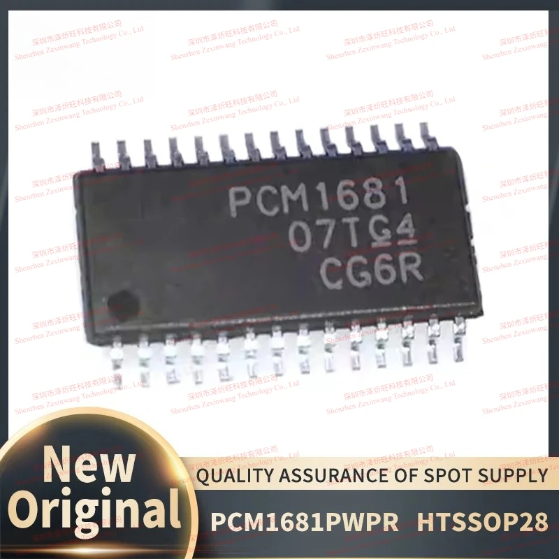 (10Pcs-50Pcs/Lot) 100% New Original PCM1681 PCM1681PWPR PCM1681PWP HTSSOP28 Chipset