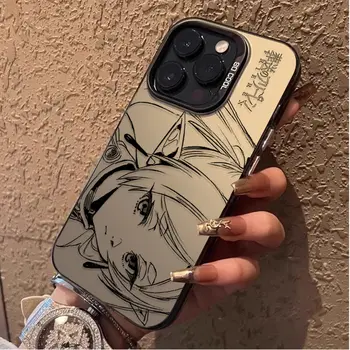 Matný pevný kryt s motivem anime, pro iPhone 16, 16E, SE4, 15, 14, 13, 12, 11, Pro Max, XS, X, XR, Plus, 8, 7, SE 2020 10 nejlepší prodej odpovídající pouzdra na telefon - №3