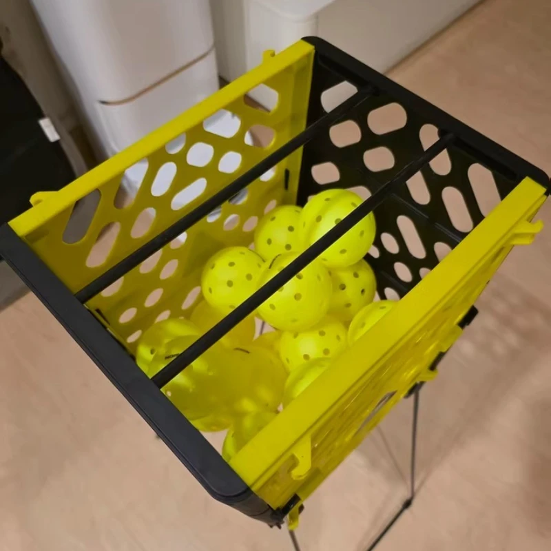 سعة كبيرة منتقي كرة المخلل المنقولة كرة المخلل اختيار الإطار المحمولة كرات سلة التخزين أداة جمع الكرة المهنية #6