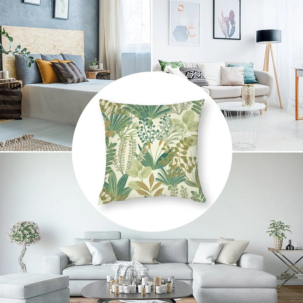الغابات المطيرة الاستوائية الأمازون الكلاسيكية كيس وسادة ثلاثية الأبعاد طباعة ألياف البوليستر 40*40 سنتيمتر أريكة المنزل رمي الديكور مهرجان هدية #6