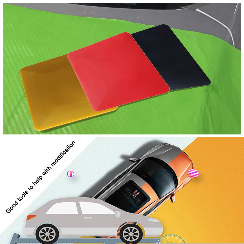 Hard Medium Soft Car Film Tools Vinyl Wrap Squeegee Window Tint Film Sticker Scraper Applicator Glass Clean Water Wiper Spatula