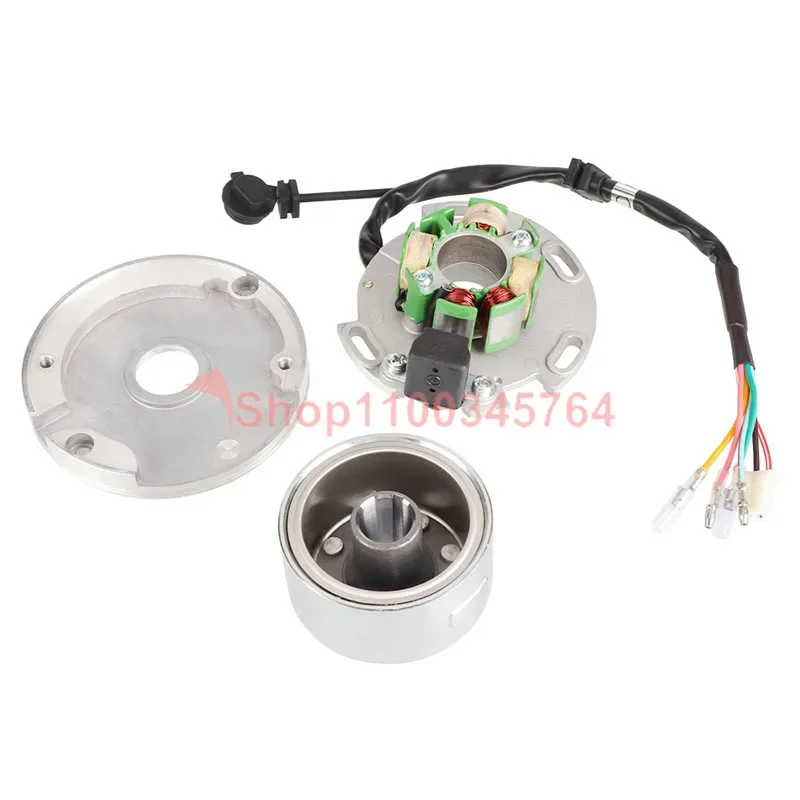 Motorcycle AC Ignition Magneto Stator Rotor Kit for 150 Lifan 150cc LF150 Horizontal Engine Dirt Bike Monkey Parts