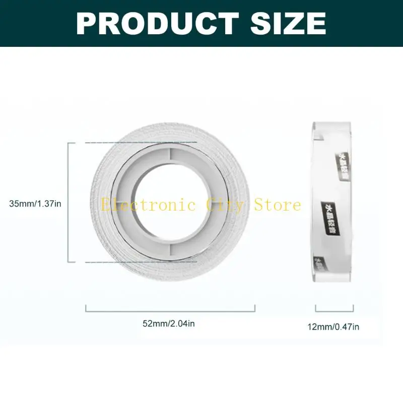 2 Rolls Packaging Tape Noise Reducing Clear Tape with Tape Cutter 20Yard Each HU8D