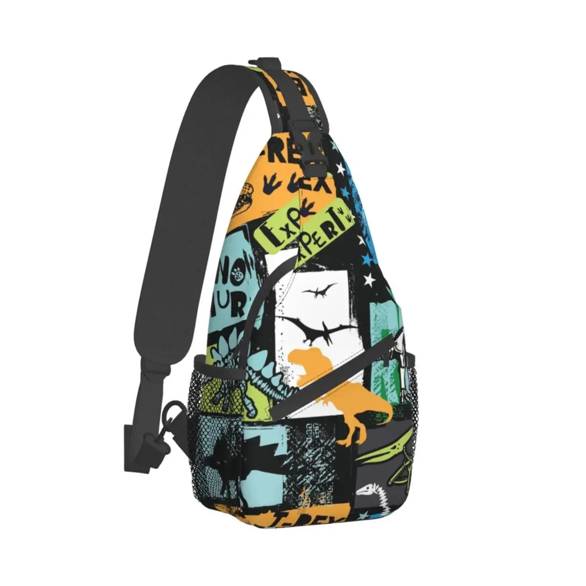 Dinosaur Crossbody Bag Sports Original Design With T Rex Chest Bag Unisex Women Man Fashion Shoulder Backpacks Travel