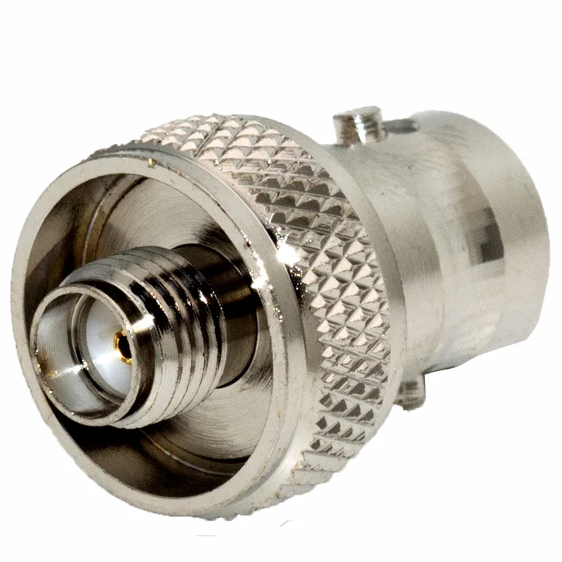 SMA Buchse auf BNC Buchse Adapter Walkie Talkie Stecker SMA auf BNC für Zweiwegradio BaoFeng UV-5R FD-880 vernickelt – Detail 4
