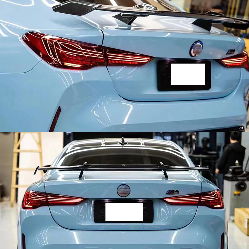 ل BMW 4 سلسلة G22 G82 GTS الضوء الخلفي 420i 430i M440i 2020 -2020 OLED الذيل ضوء الجمعية مع مصابيح الفرامل الخلفية اكسسوارات السيارات