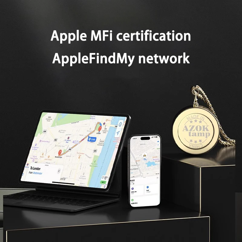 Mini Intelligent Anti Loss Locator GPS Search Tracking Locator For Pet Child Wallet Luggage Car Key Airtag Replacement Tracker