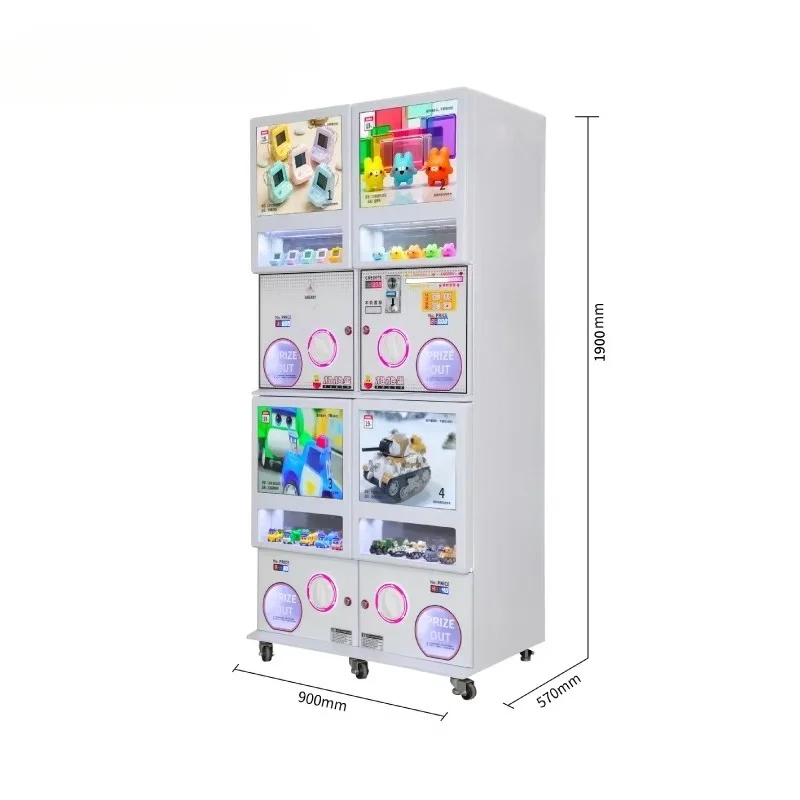 Factory Price Mini Capsule Vending Machine Bouncy Ball Coin Operated Gumball Dispenser Customized 1 Year Warranty English