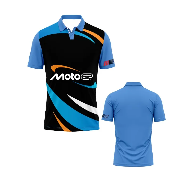 

Summer Men's Motorcycle Riding 3D Printed Quick Drying T-shirt, Short Sleeved Sports Shirt, Fashionable Football Polo Shirt