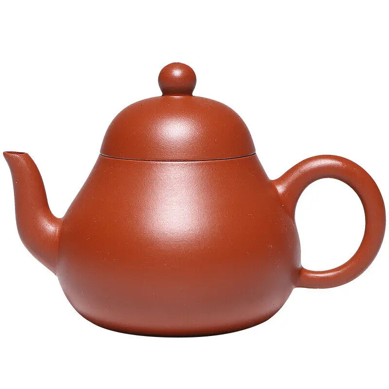 Yixing Zisha Pottery Teapot Zhu Clay Master Pot Pear Shaped 90ml Tea Pot