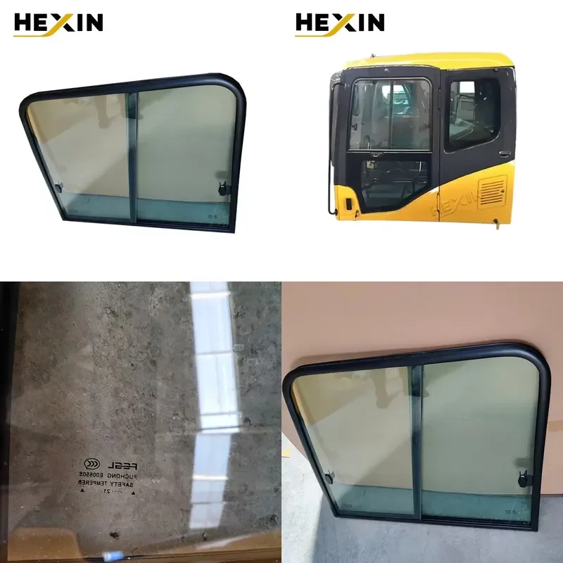 

2026 HOT 2026 HOT Factory Direct Sale Excavator Glass Window Glass PC110-7 130 200 210 220-7 Front Windshield Cabin Door