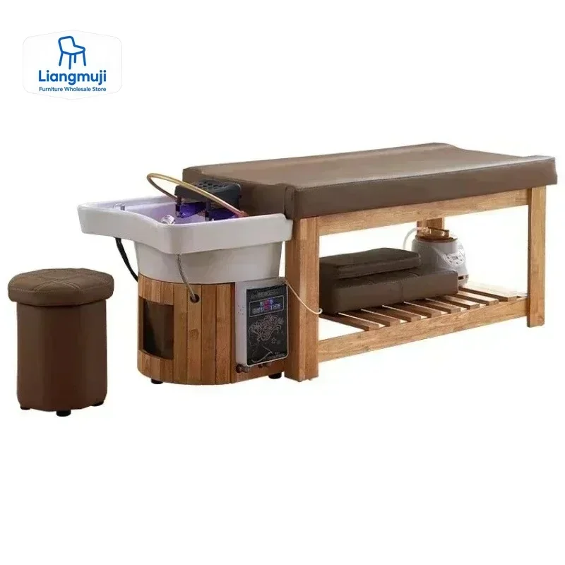 

Head Spa Shampoo Chairs Hair Washing Bed Machine Japanese Scalp Treatment Water Spa Shampoo Massage Chair Hairstyle Furniture