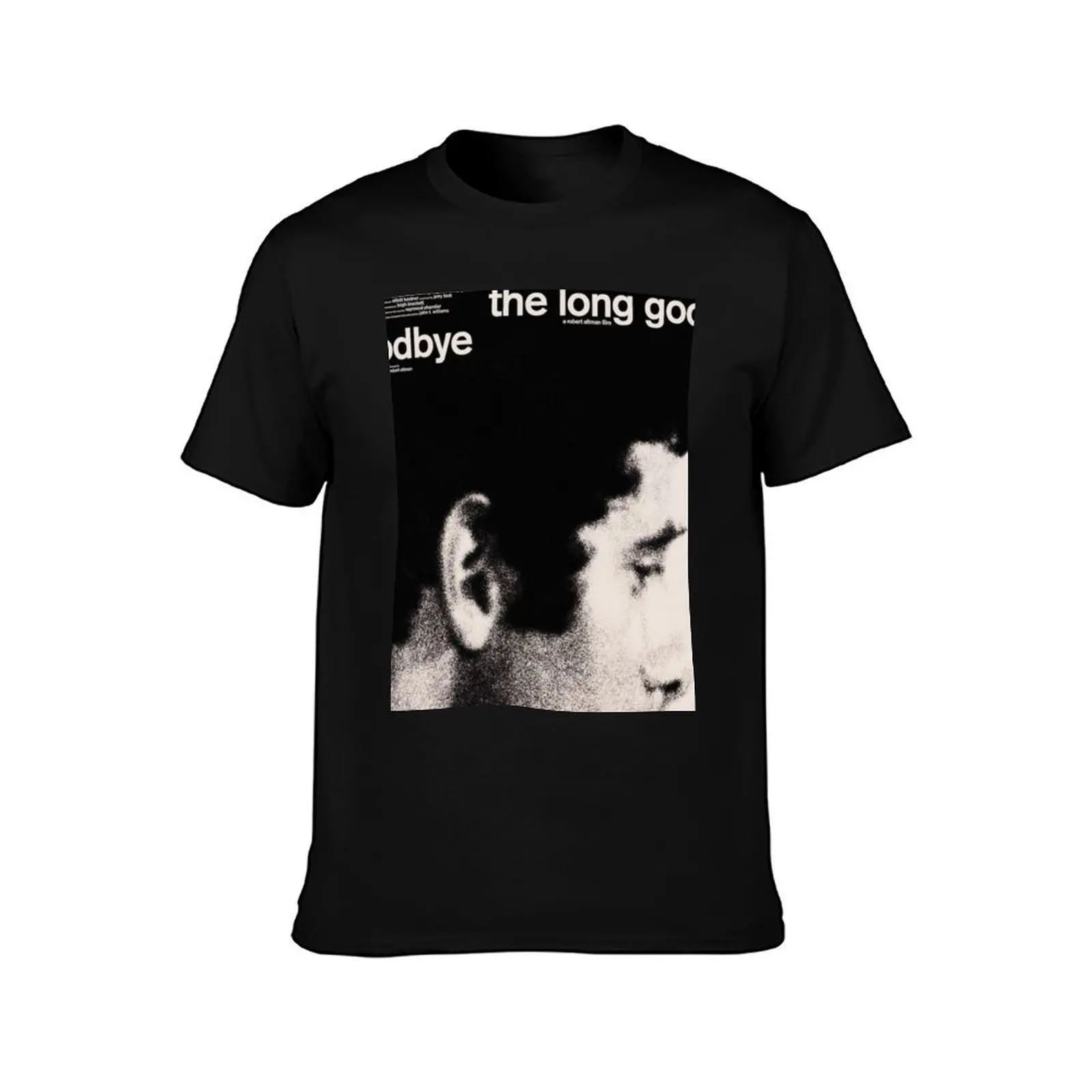 The Long Goodbye Film Poster T-Shirt cotton t shirt man T-Shirt