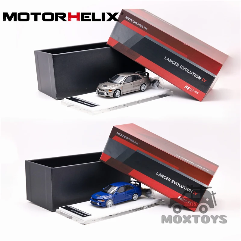 

Motorhelix MH 1:64 Senior Series Lancer Evolution EVO IV Scotia Diecast Model Car