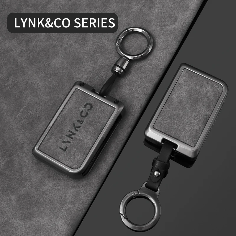 Schlüsseletui mit Schlüsselanhänger für Lynk&Co 01Phev 01 05 – Detail 9