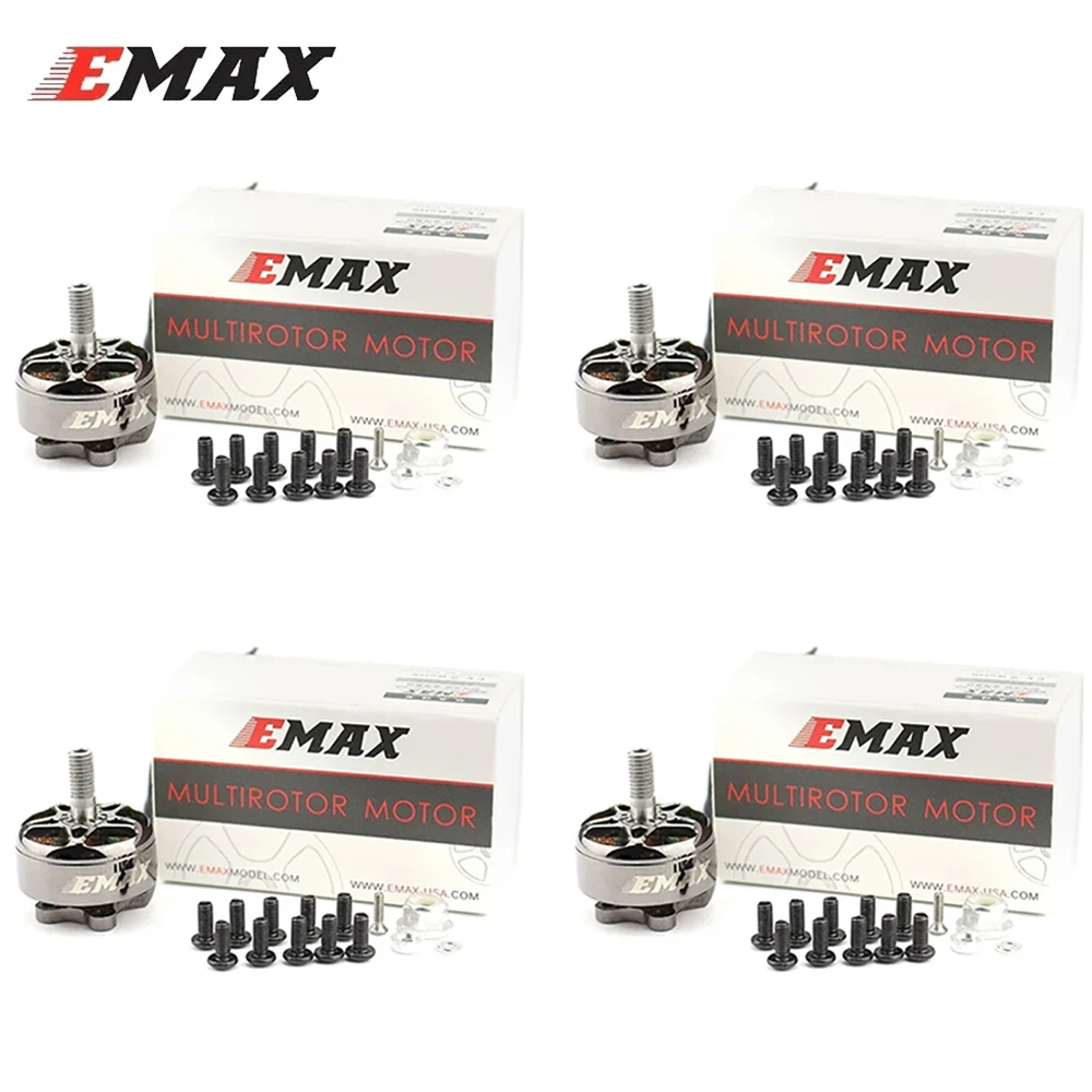 EMAX ECOII 2207 6S 1700KV / 1900KV / 4S 2400KV 브러시리스 모터 FPV 레이서 드론 RC 쿼드콥터용