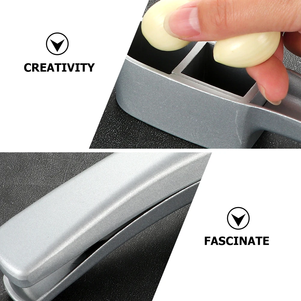 

Garlic Slicer Aluminum Alloy Manual Press Kitchen Tool For Mincing Garlic Crusher Slicing Puree Maker Home Use Kitchen Gadgets