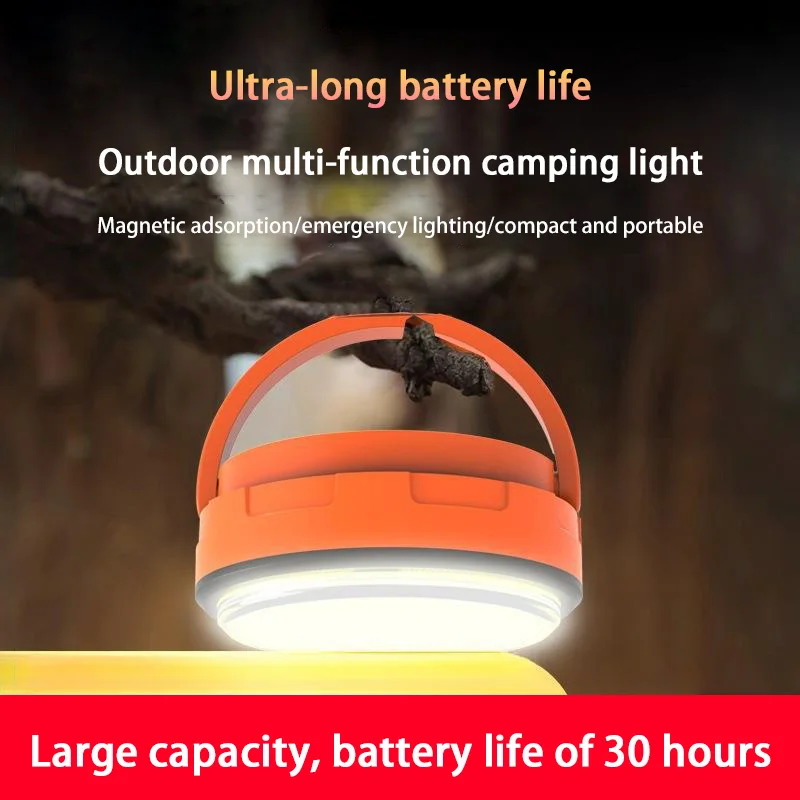 Luce forte portatile forte luce da lavoro magnetica portachiavi piccola torcia ricarica multifunzionale luce portatile per uso domestico