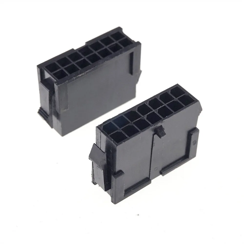 4pcs 3.0mm Micro-Fit 3.0 Connector Plug Housing 2 Pin 4 6 8 10 12 14 16 18 20 22 24 P Dual Panel Mount Ears Cross Molex 43020