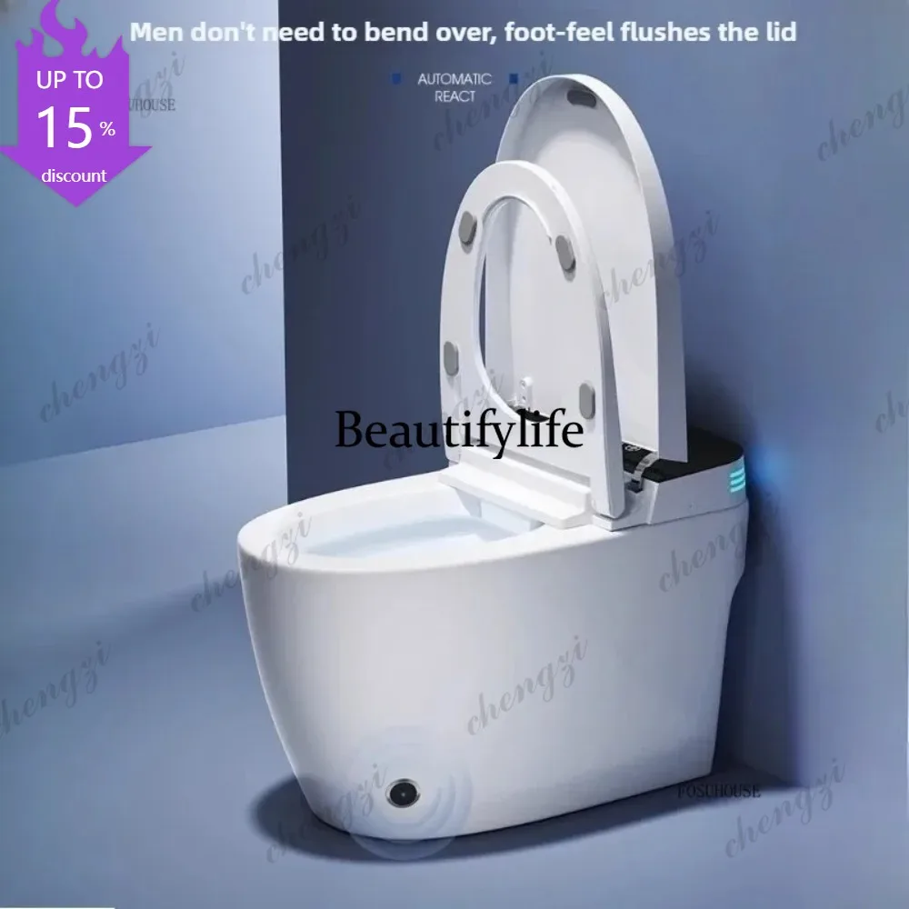 M182 Modern Simple Multi-function Smart Toilet Automatic Cleaning Home Electric Bathroom Toilet Sit Hotel Apartment Smart Toilet