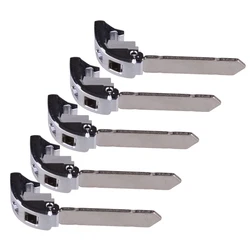 5Pcs Uncut Insert Emergency Key Blade Fit for Honda CR-V Civic Accord 2023 2022