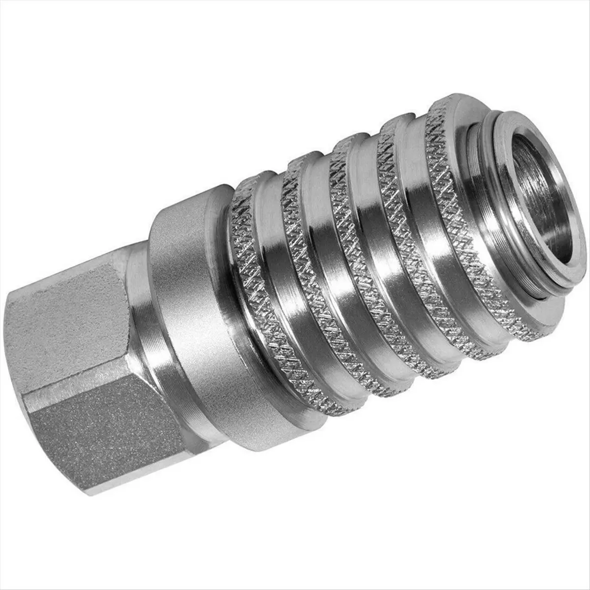 Precision Made -PD242 Series PD Steel Hydraulic Test Port and Diagnostic Equipment Quick Connect Coupler with Female Pipe Thread