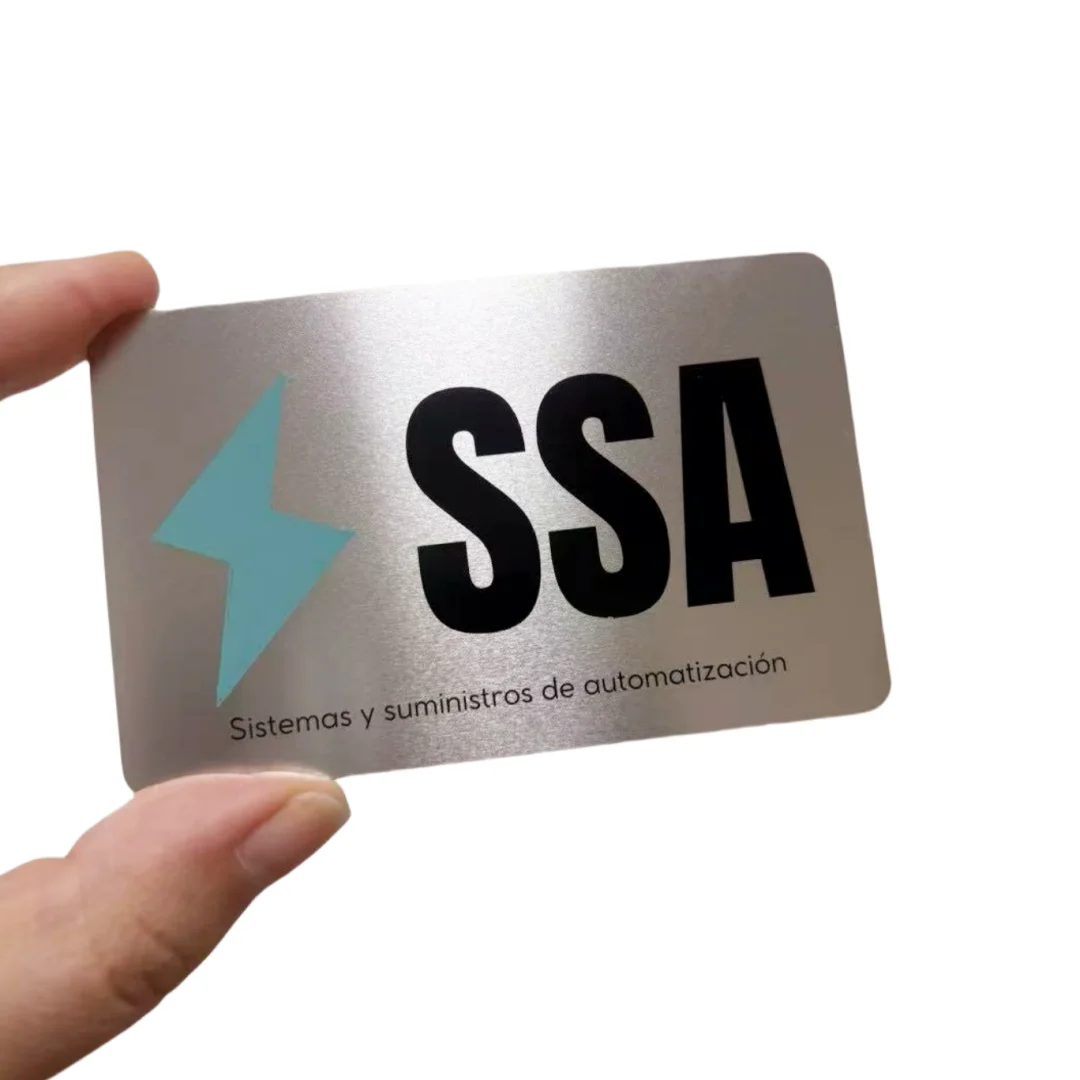 Customized inquiry Cheap Etched Frosted Finished Metal Rose Gold Vip Membership Card