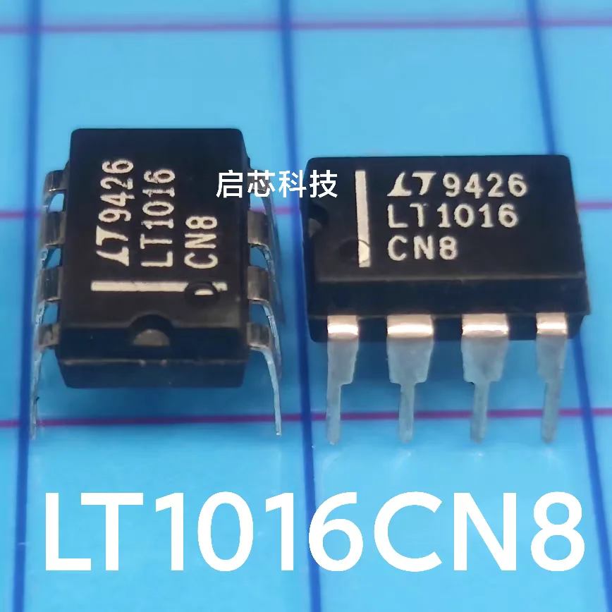 LT1016 LT1016CN8 Brand-New, Genuine, Ultra-Fast, High-Precision 10 ns Comparator, PDIP-8 Package